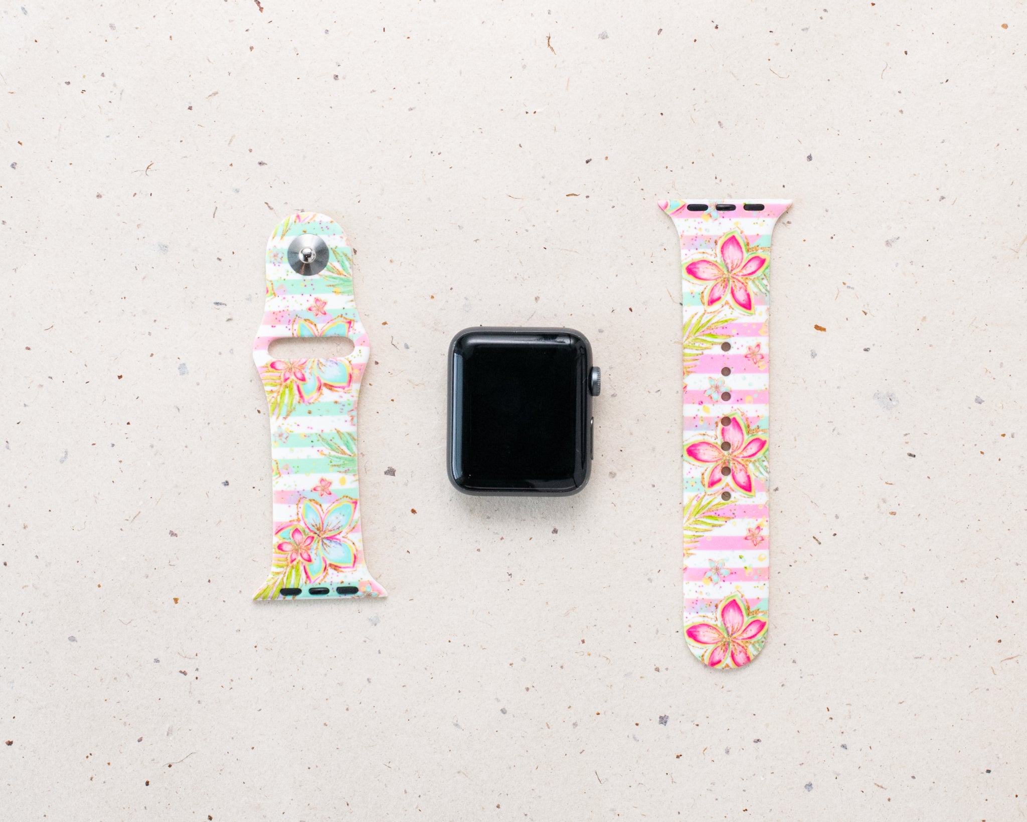 Watch Band, Hibiscus Flower (C)