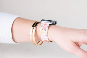 Watch Band, Hibiscus Flower (C)