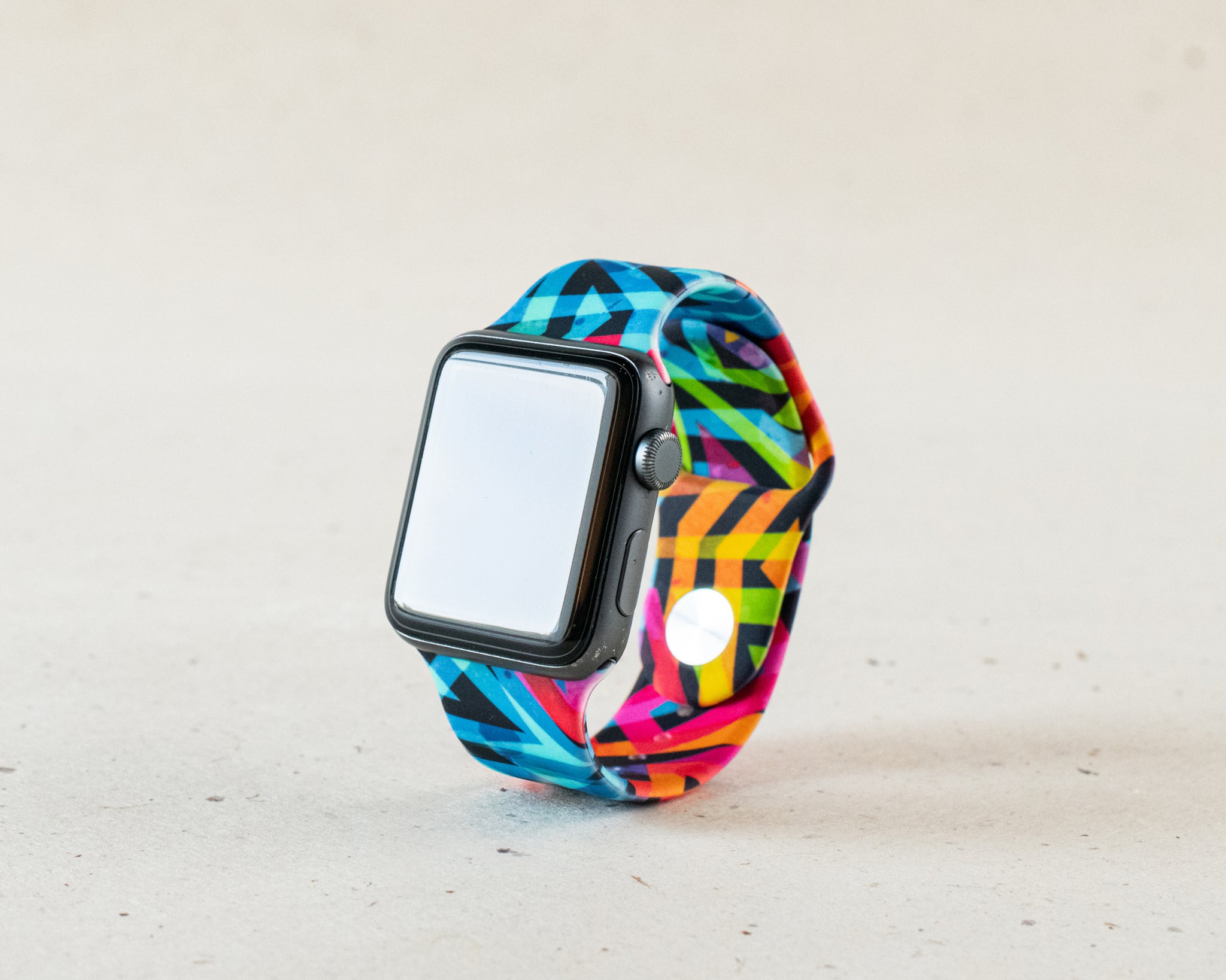 Watch Band, Psychedelic Geometric (B)