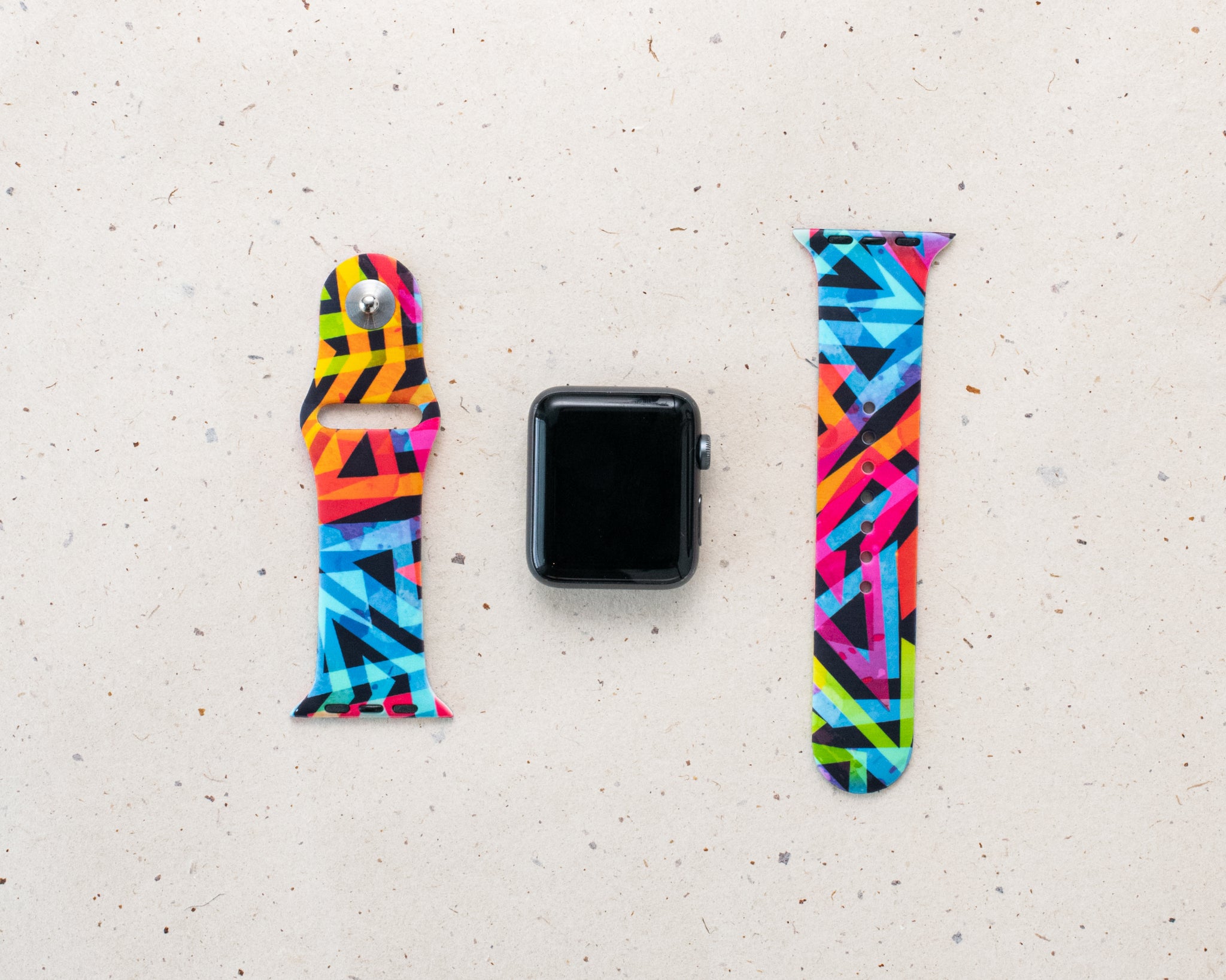 Watch Band, Psychedelic Geometric (B)