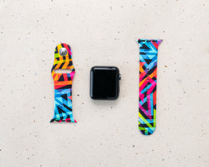 Watch Band, Psychedelic Geometric (B)