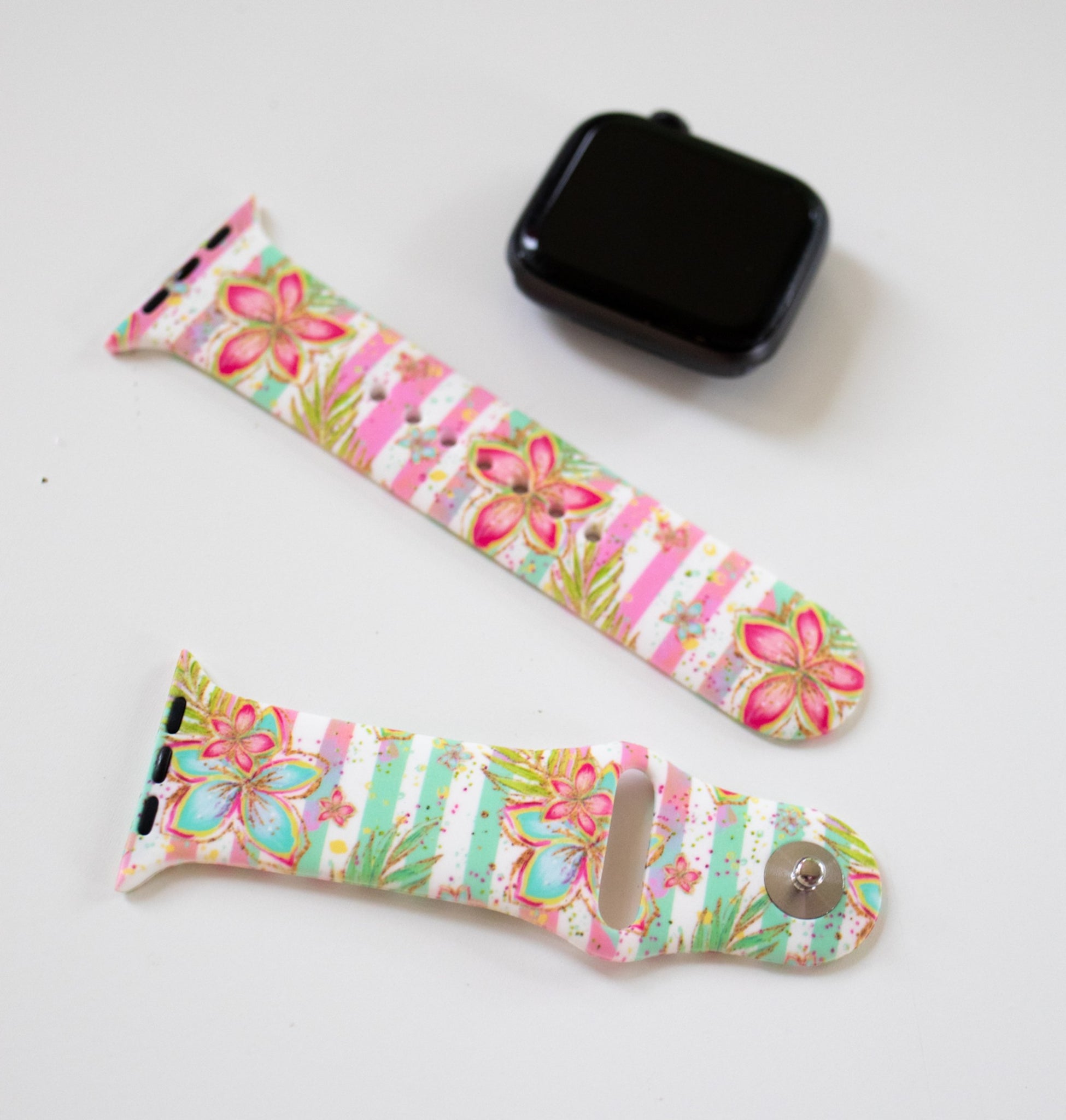 Watch Band, Hibiscus Flower (C)